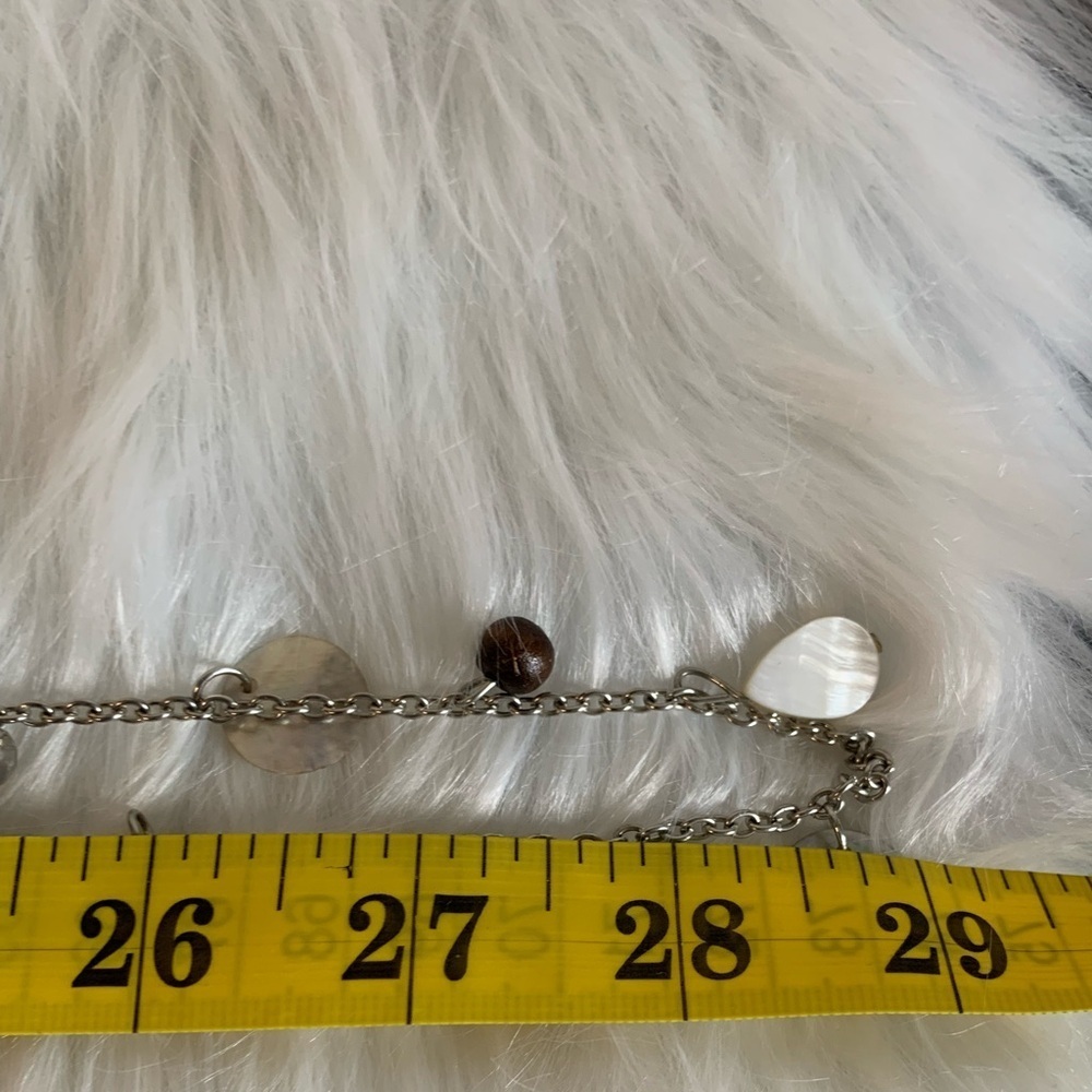 (244)Elegant Gold and Silver Necklace - Picture 4 of 5